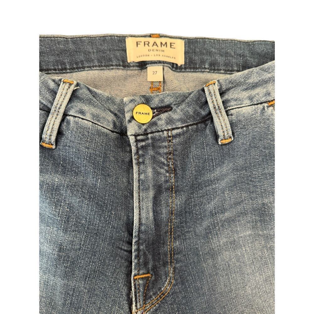 Frame Denim Le Slender Thistle Straight Leg Jean Size 27 - Picture 5 of 7